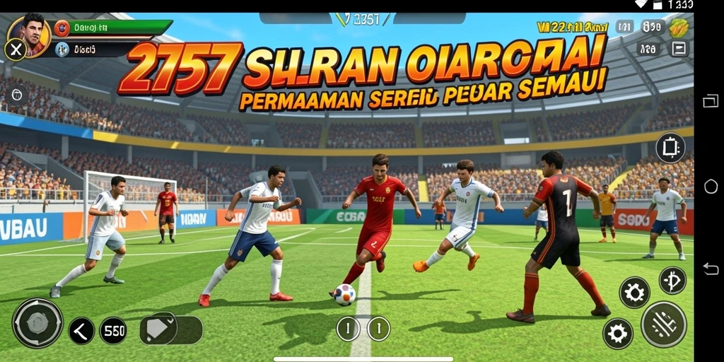 Gameplay seru dari permainan olahraga 2757 yang penuh aksi.