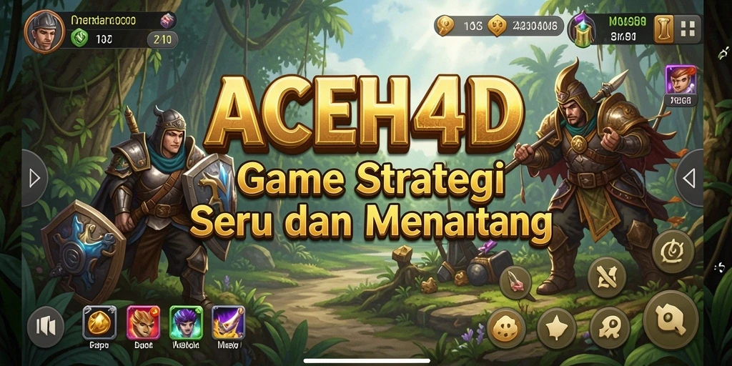Tampilan gameplay ACEH4D yang penuh aksi dan strategi.