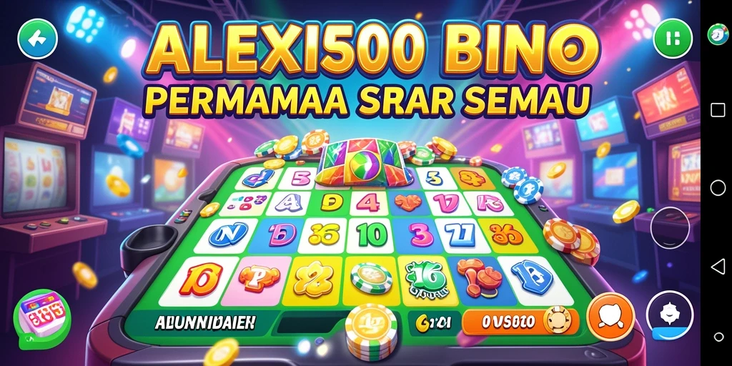 Tampilan gameplay Bingo yang seru di ALEXIS500.