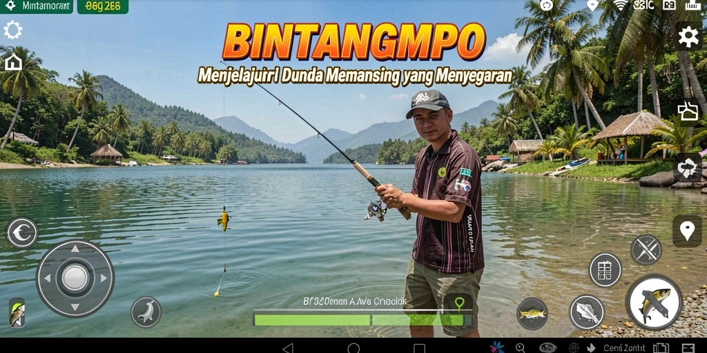 Tangkapan ikan menakjubkan dalam gameplay BINTANGMPO.
