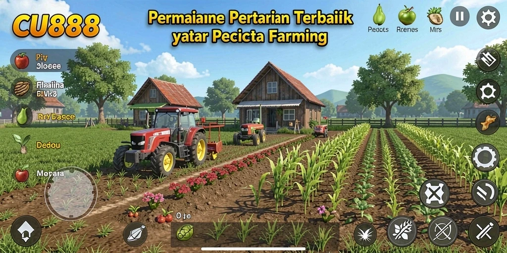 Gameplay seru di dunia pertanian yang menakjubkan.
