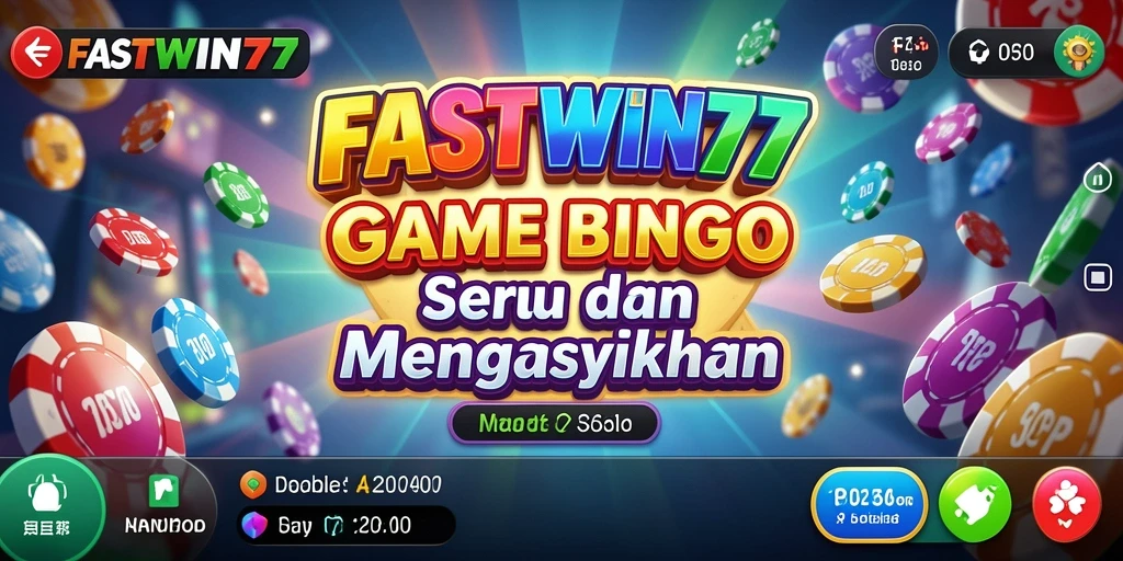 Tampilan gameplay seru dari aplikasi Bingo FASTWIN77.