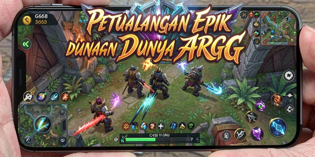 Gameplay G668 yang menampilkan pertarungan epik dan petualangan seru.
