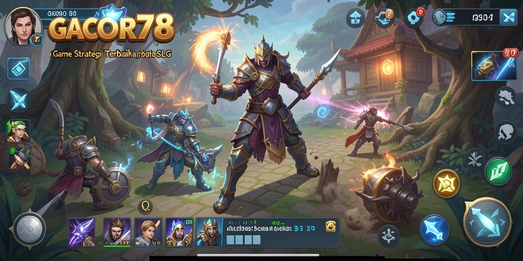 Tampilan gameplay GACOR78 dengan strategi yang menegangkan dan interaksi seru.