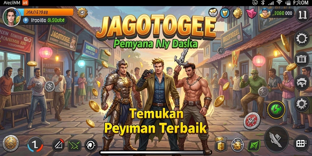 Screenshot JAGOTOGEL menampilkan aksi seru dalam permainan TPS.