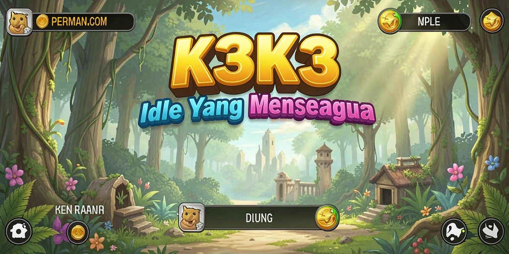 Tangkapan layar K3K3 menampilkan gameplay Idle yang memikat.