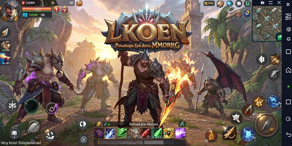 Tampilan menarik dari gameplay <strong>LKOPEN</strong> yang mengasyikkan.
