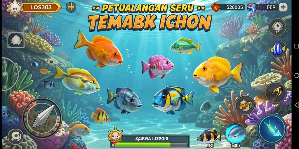 Screenshot gameplay Tembak Ikan yang seru dan penuh aksi.