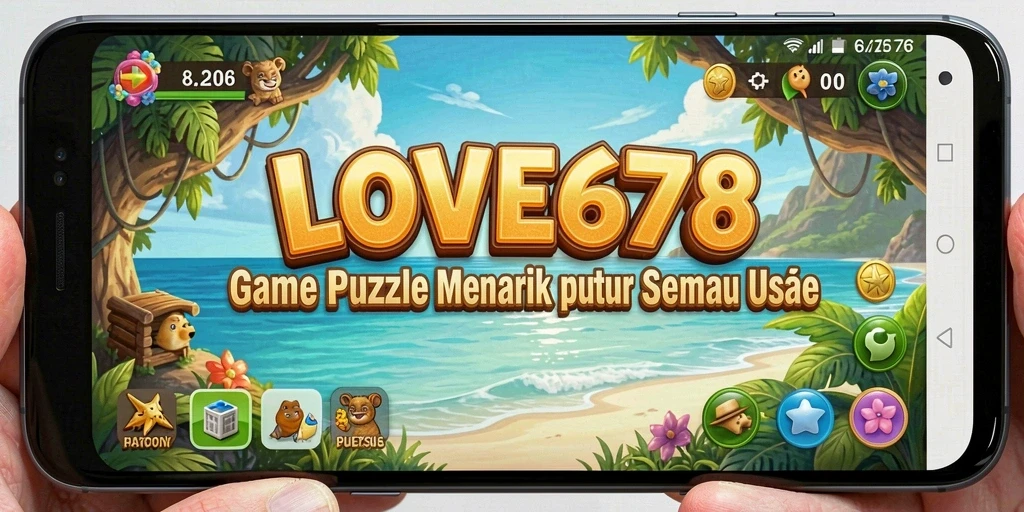 Tampilan gameplay LOVE678 yang seru dan menantang.