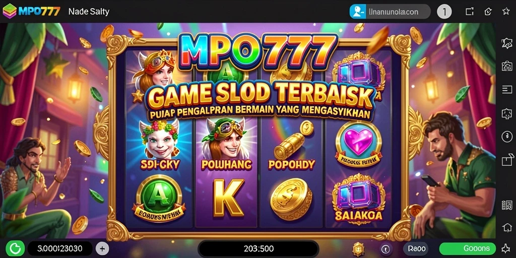 Tampilan gameplay MPO777 yang menakjubkan dengan efek visual yang memukau.
