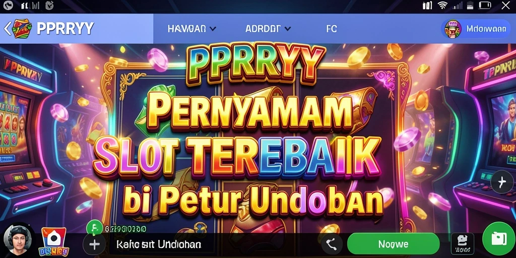 Tampilan gameplay PPRRYY dengan fitur Slot yang menarik.