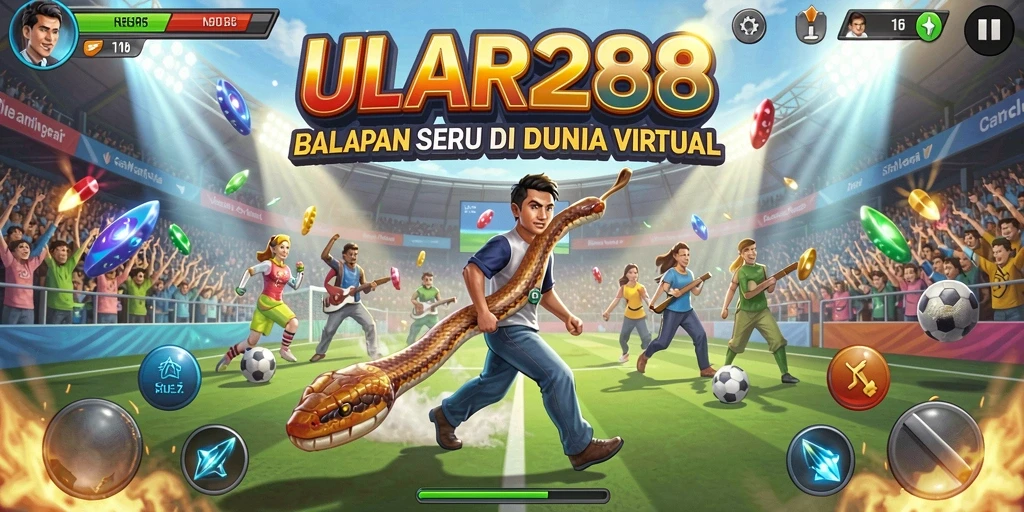 Pengalaman balap mendebarkan dalam ULAR288 dengan kendaraan yang bertenaga.