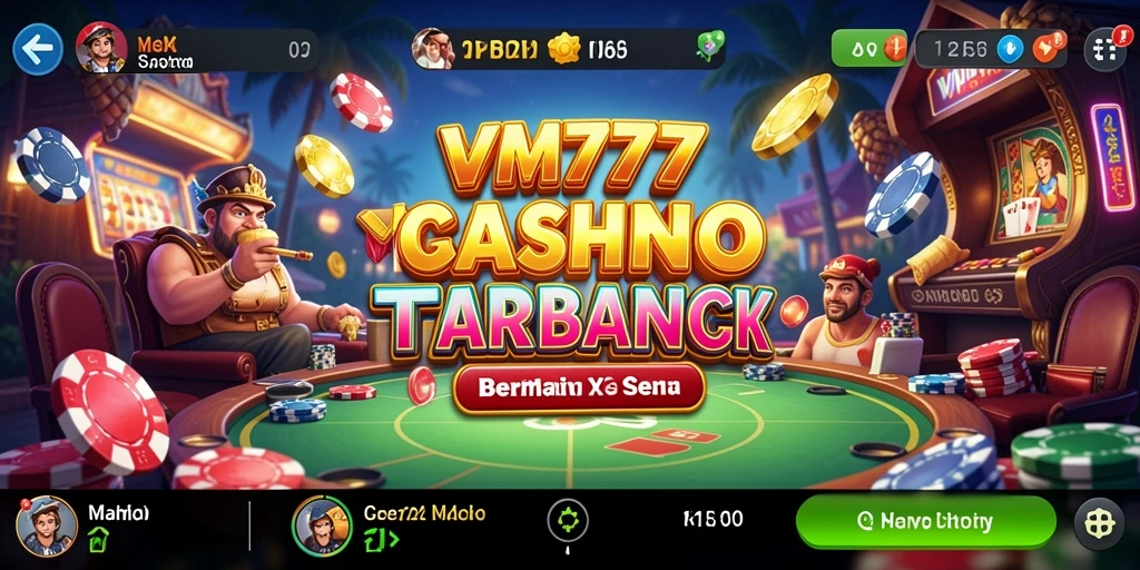 Tampilan gameplay seru dan grafis memukau di VM777.