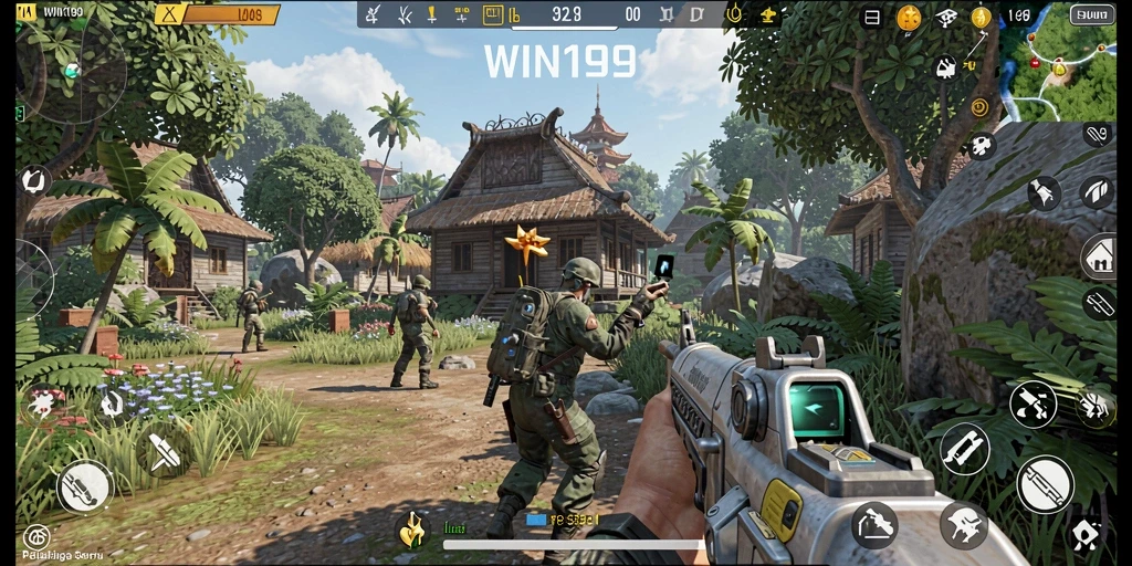 Tampilan keren dari gameplay <strong>WIN199</strong> dalam aksi penuh ketegangan.