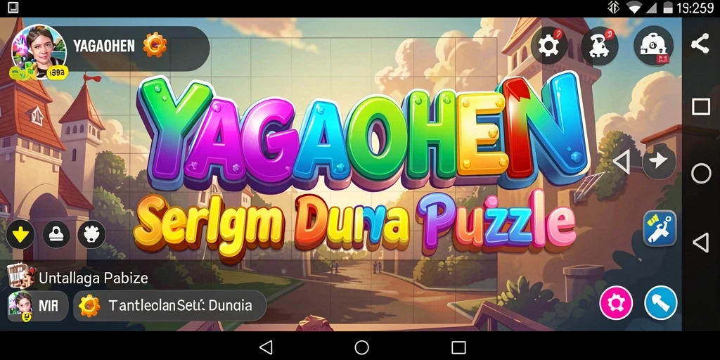 Gameplay menantang dalam YAGAOHEN dengan berbagai puzzle menarik.